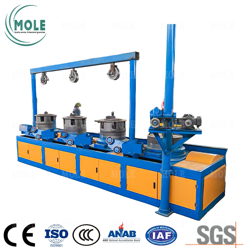 Straight-Line Water Tank Dry Type Oto Type Pulley Horizontal Vertical Carbon Steel Metal Welding Wire Drawing Draw Machines Machine