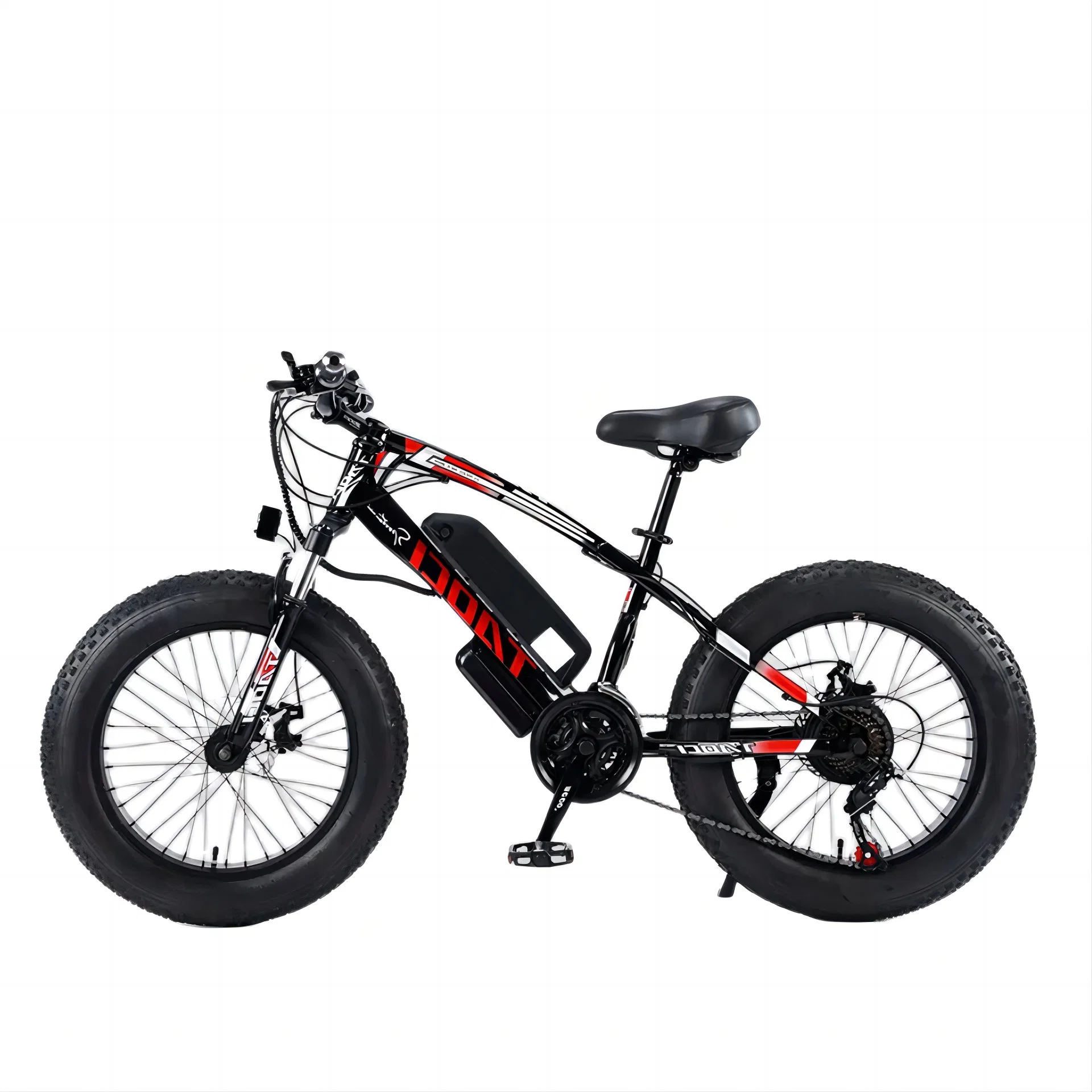 2023 China Carbon Steel Frame 20 Inch Fat Tire Mountain Bicycle Motor Electric Dirt Bike for Sale