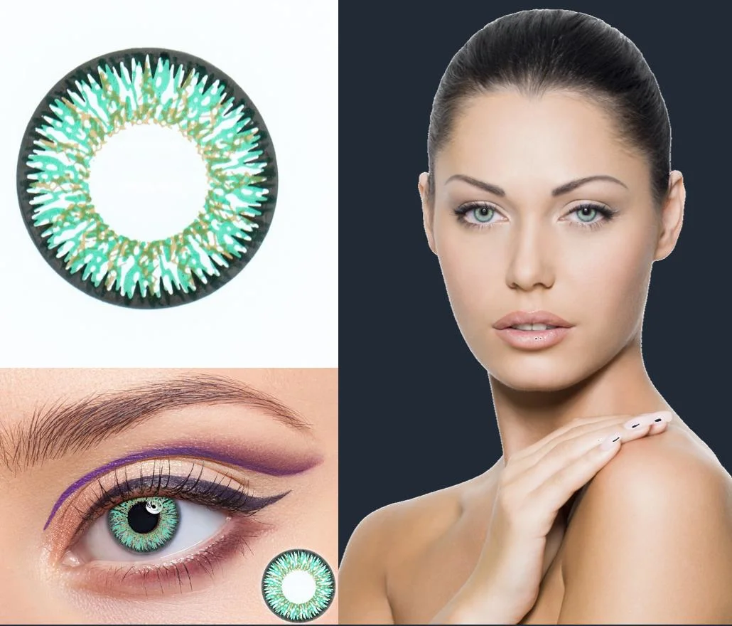 Can OEM Customized Logo Yearly Use Colored Eye Contact Lenses