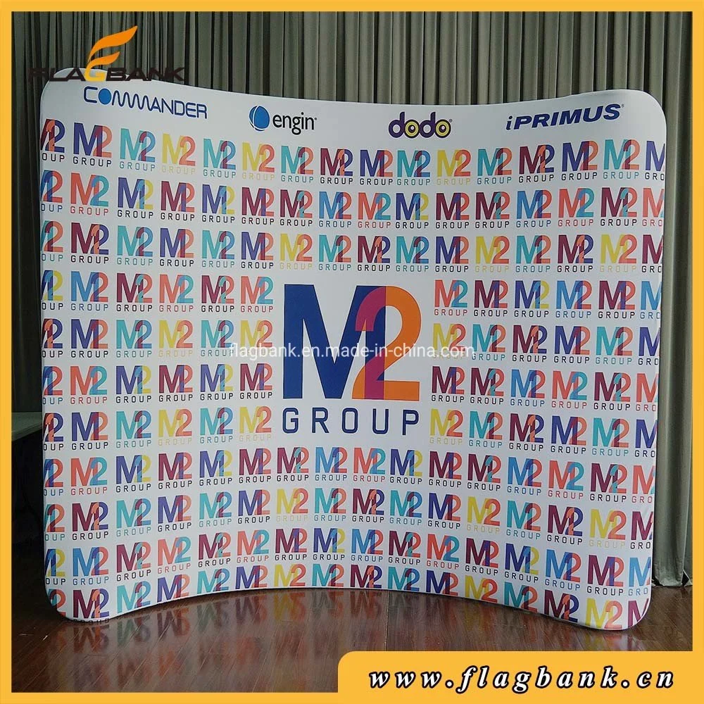 8FT Advertising Tension Fabric Backdrop Display Stand