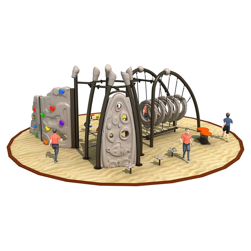 Children Preschool Amusement Park Outdoor Playground Physical Training Climbing Slide Game Structure Sets