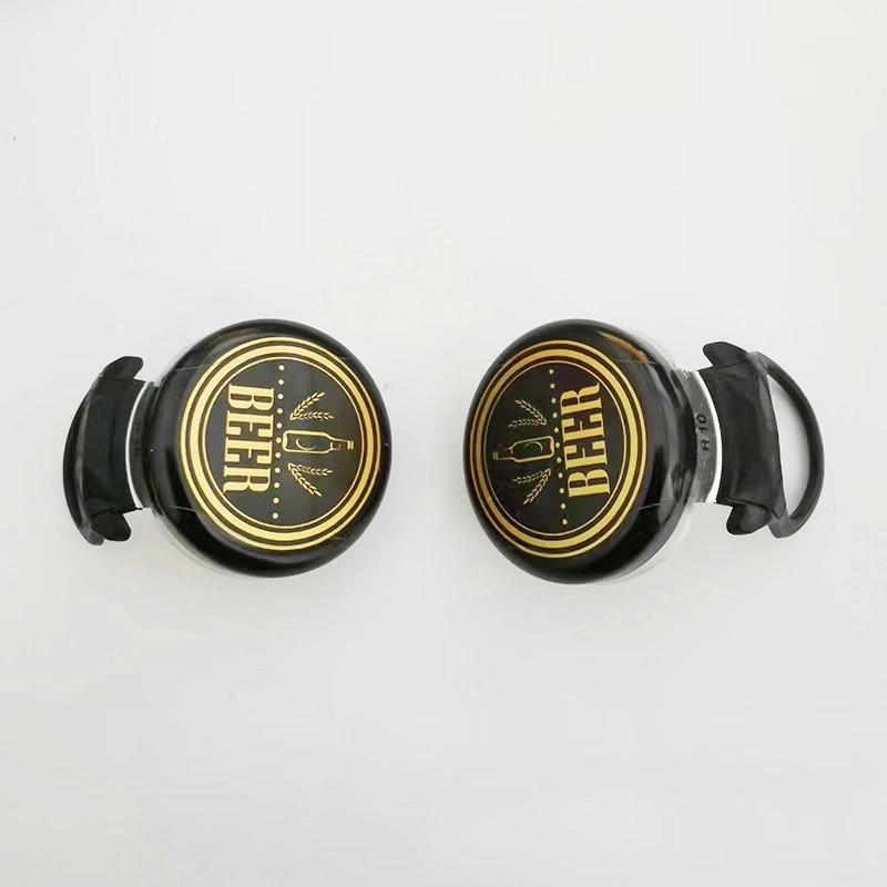 Easy Open Lid 26mm Aluminum Plastic Ring Pull Caps for Beer Bottle