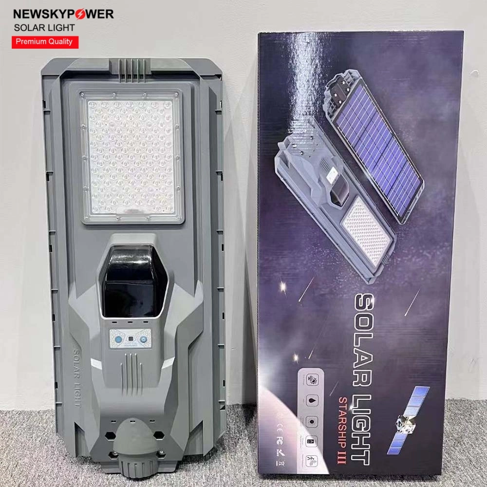 Fábrica MJ todo en 1 Luz solar de calle exterior LED IP65 impermeable