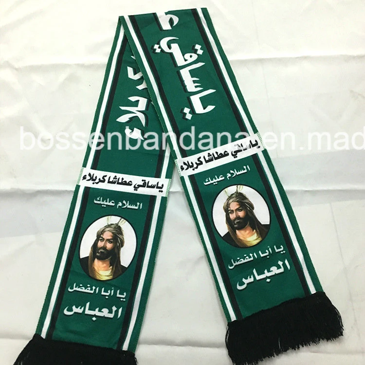 OEM Custom Polyester Satin Silk Election Activity Printed Scarf Supplier