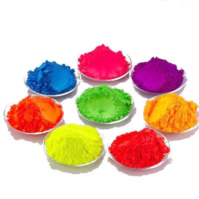 Brillant de colorant fluorescent de pigments en poudre pour les encres surligneur