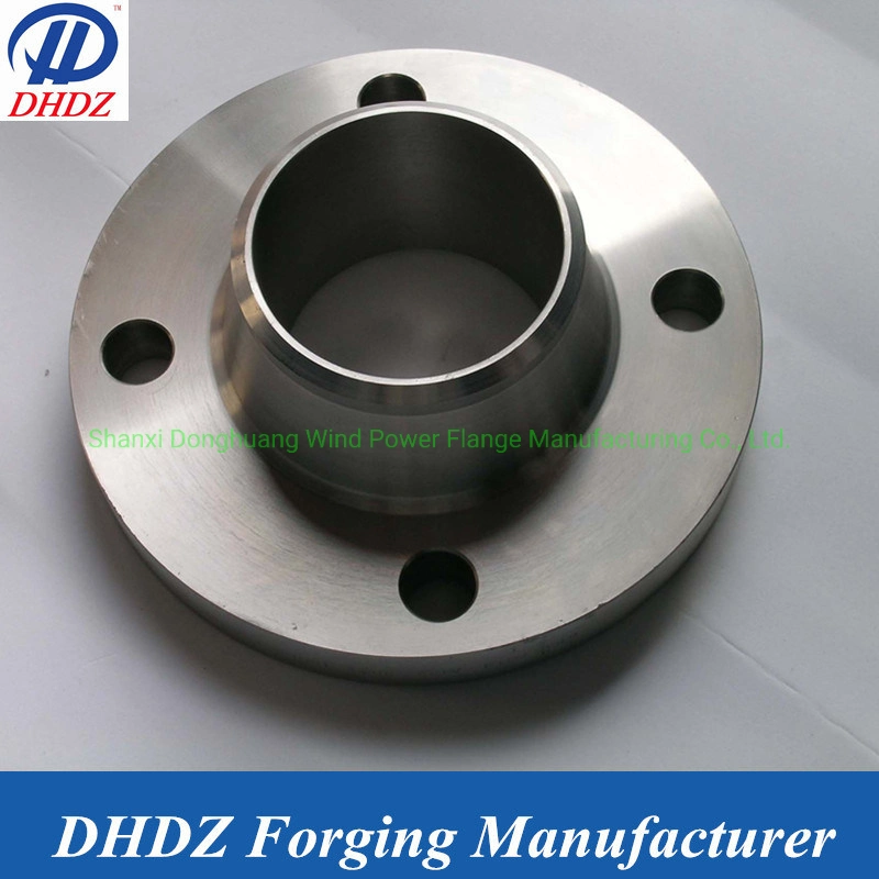 SS316L Welding Neck Flange Wn Flange Wnrf Wnff Raised Face Flange Flat Face Flange (DH026)