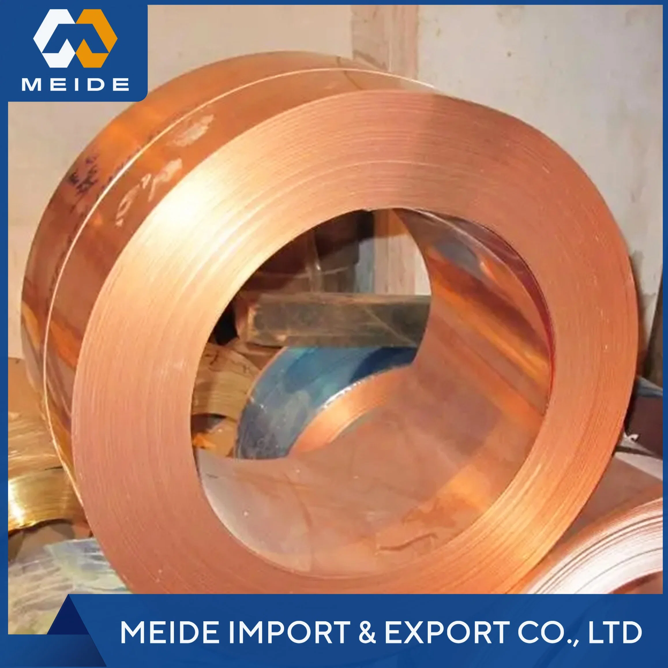 99.9% Pure Copper Strip C67420 C67500 C69300 C68700 C67000 C50100 C5010 C50500 C5050 Bronze Decoration Ground Copper Coil Wire Foil Strip Price