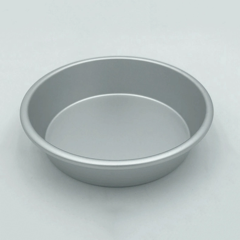 Factory Bulk Anodized Aluminum Deep Round Pizza Pan Pizza Bread Cake Tart Pie Pastry Food Baking Pan