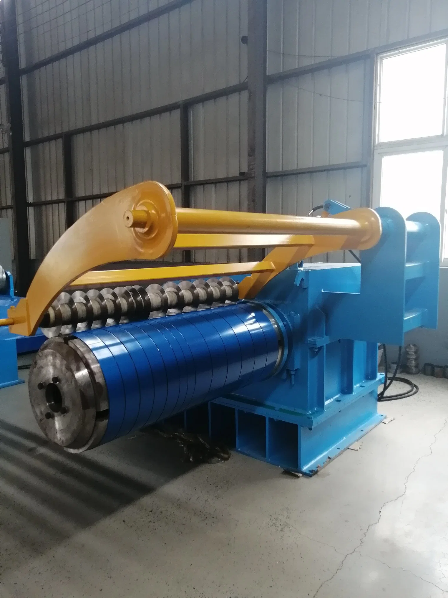 Metal Sheet Coil Leveling Device and Slitting Stripes Steel Slitting Machine