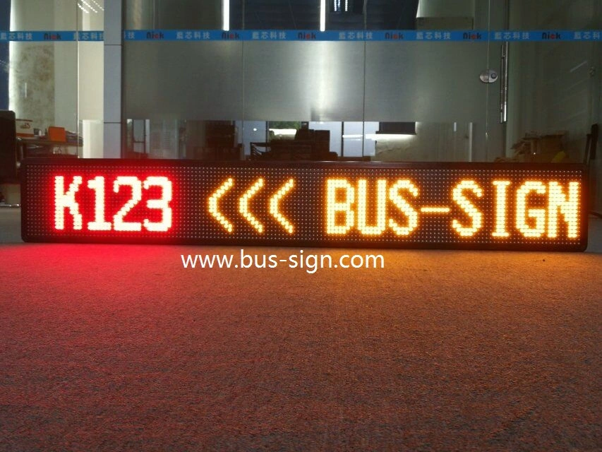 China Manufacturer Programmable LED Destination Sign