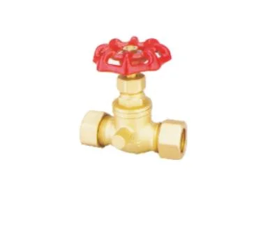 Stop & Waste Cpompression Low Pressure Valve with or Without Drain