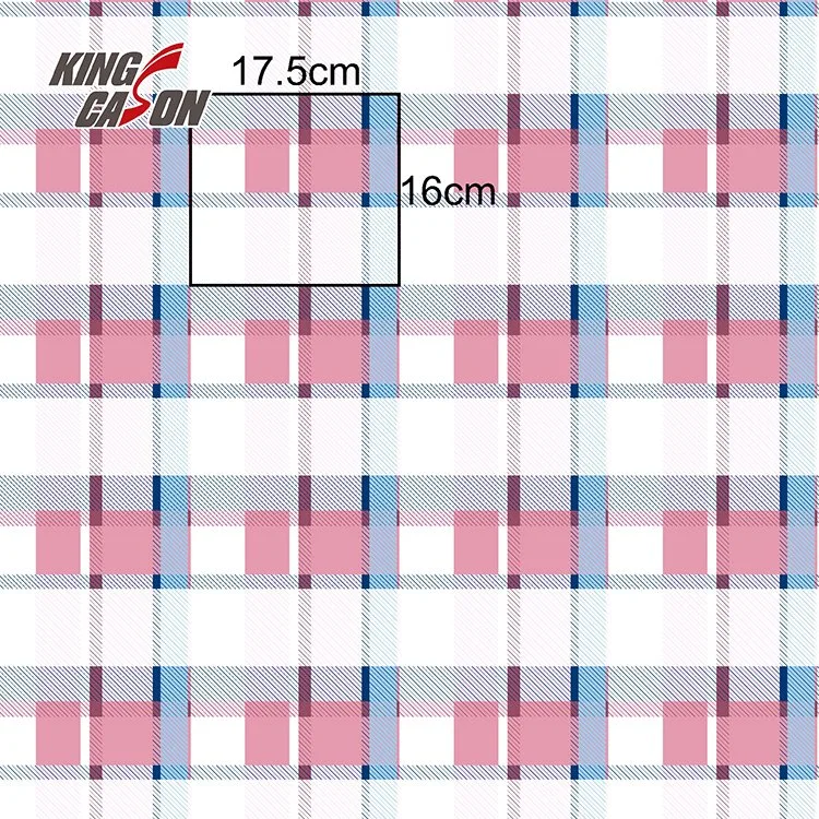 Kingcason ODM/OEM Custom Prints Geometry Geometric Plaid Stripe Shape Fabric 1