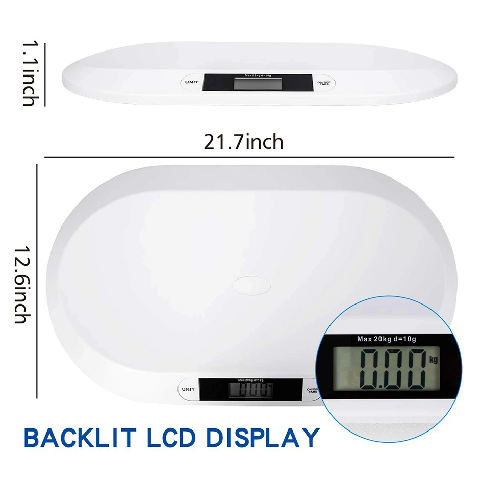 Pesaje Electrónico Digital de la escala de bebé bebé Báscula