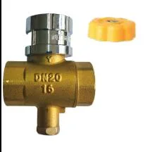 Industrial Manual Forging Brass Angle Type Fire Hydrant Valve with Male Thread Ends