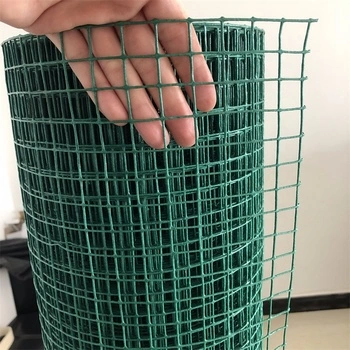 Cheap Factory Galvanized and PVC Coated Welded Metal Building Wire Mesh / 10 Gauge Galvanized Welded Wire Mesh