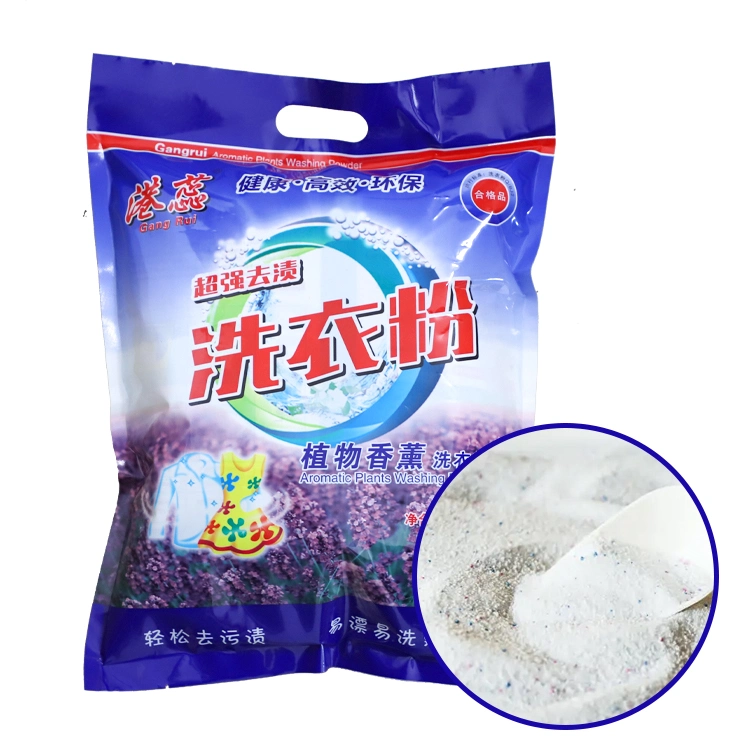 Customize Brand Bulk Pack 1.5kg 3kg Laundry Detergent Washing Powder for Clothes