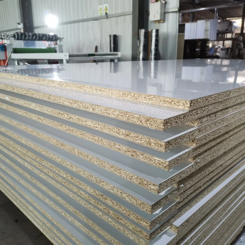 1220X2440 mm Customize Color Melamine Faced Particle Board for Cabinet