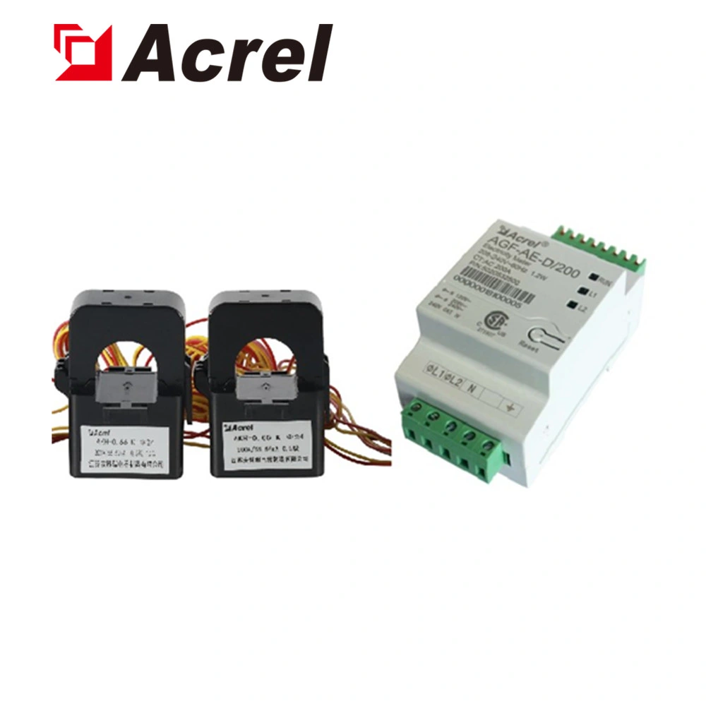 Acrel Agf-Ae-D/200 Single Phase 2 Channel 3 Wire Solar PV Power Meter with External CT for off-Grid Inverter