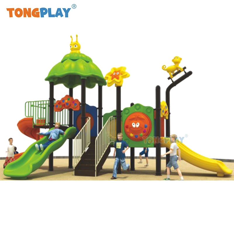 Kids Outdoor Playground Amusement Colorful Park Games with Slides