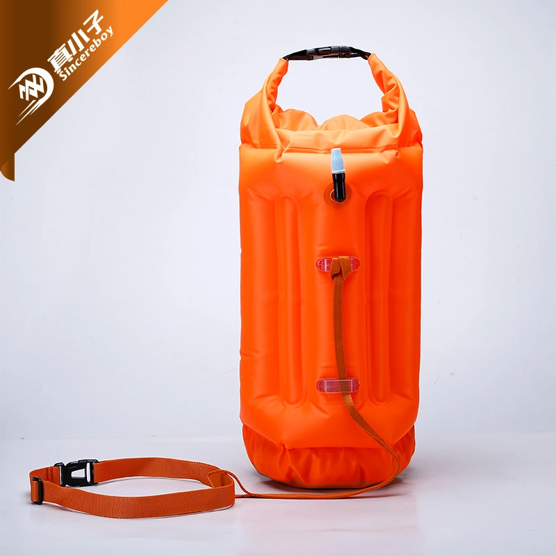 Wholesale/Supplier Inflatable Floating Safety Equipment Water Buoy Dry Bag Open Water Swimming Buoy