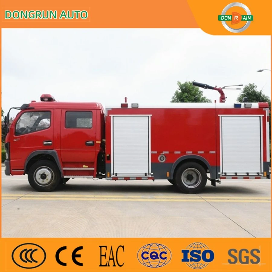 Japanese Brand Chinese Brand 4X2 Mini Fire Fighting Truck