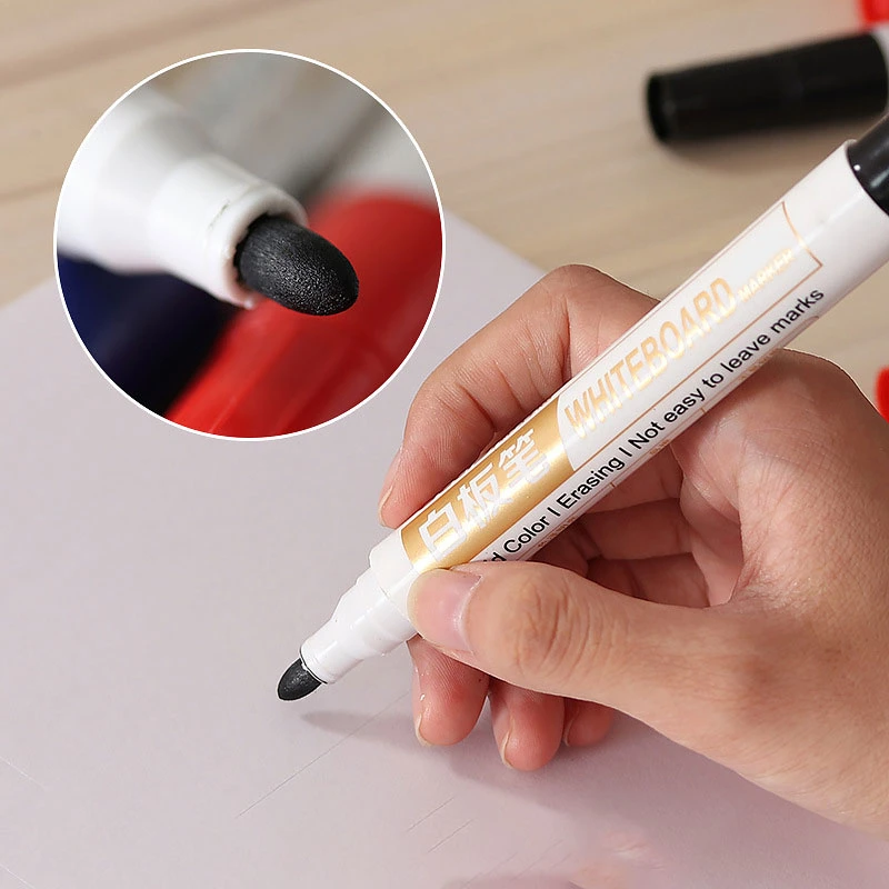 Wholesale/Supplier Easily Erasable Plastic Marker Pen Set Whiteboard Pens for Meeting