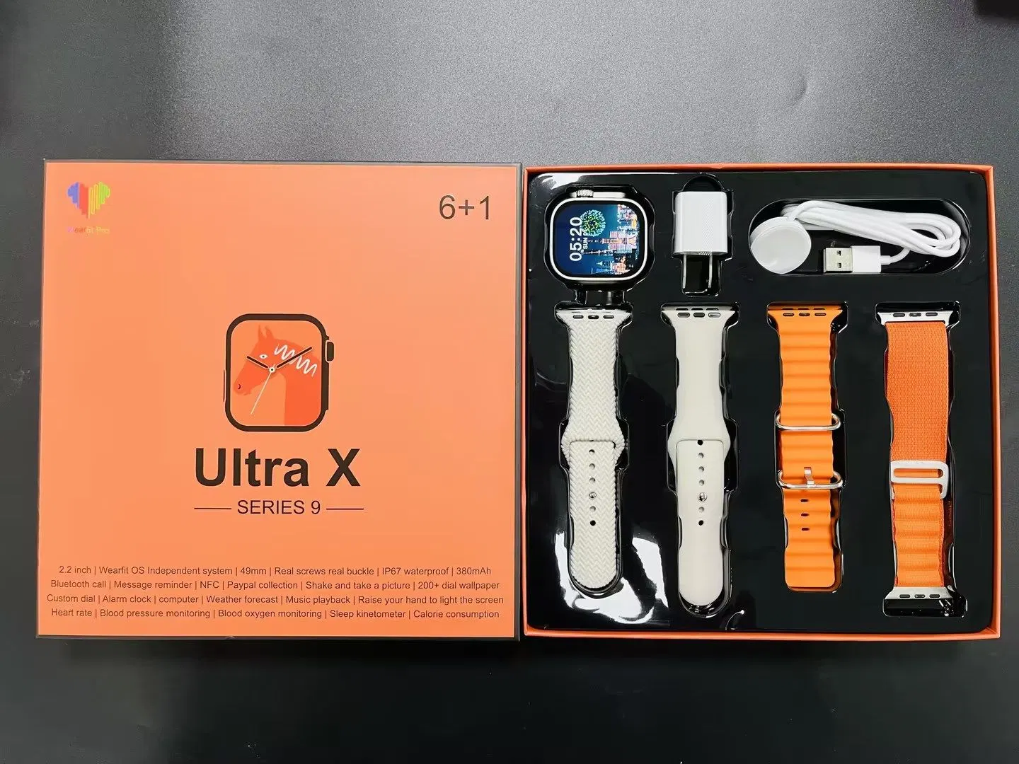 G9 Ultra A70 GT PRO HK9 Promax S80 S9 Y1 Z77 T900 Ultra S St900ultra S Pk Kd99 T800 Z55 Relógio inteligente Z56 SmartWatch