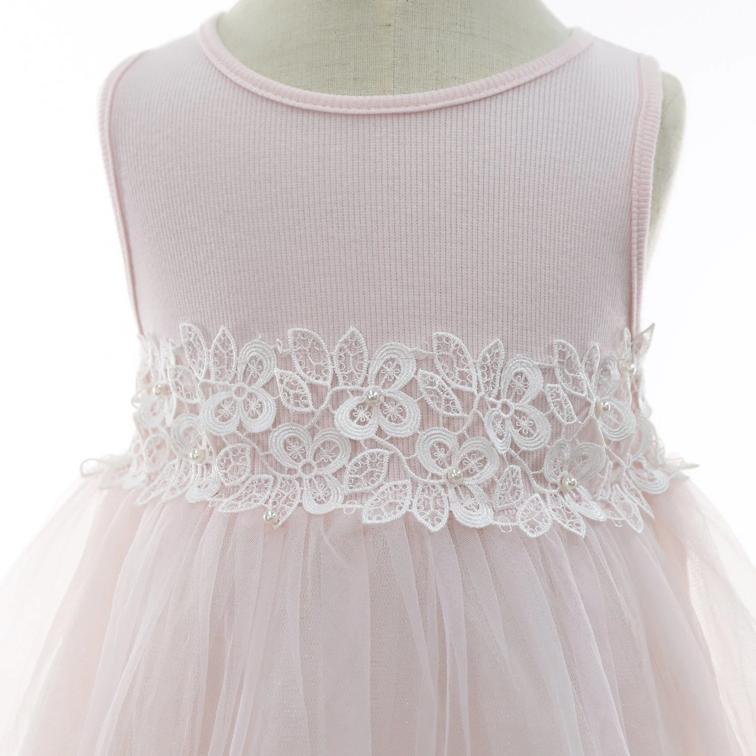 New Spring/Summer Puffy Chiffon Flower Kids Tutu Apparel for Prom Party Girl