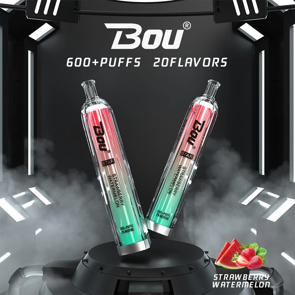 Wholesale OEM Tpd 600 Puffs 2% Nicotine Mesh Coil Cherry Ice Disposable Electronic Cigarette Price Vape Puff Bar in UK Europe
