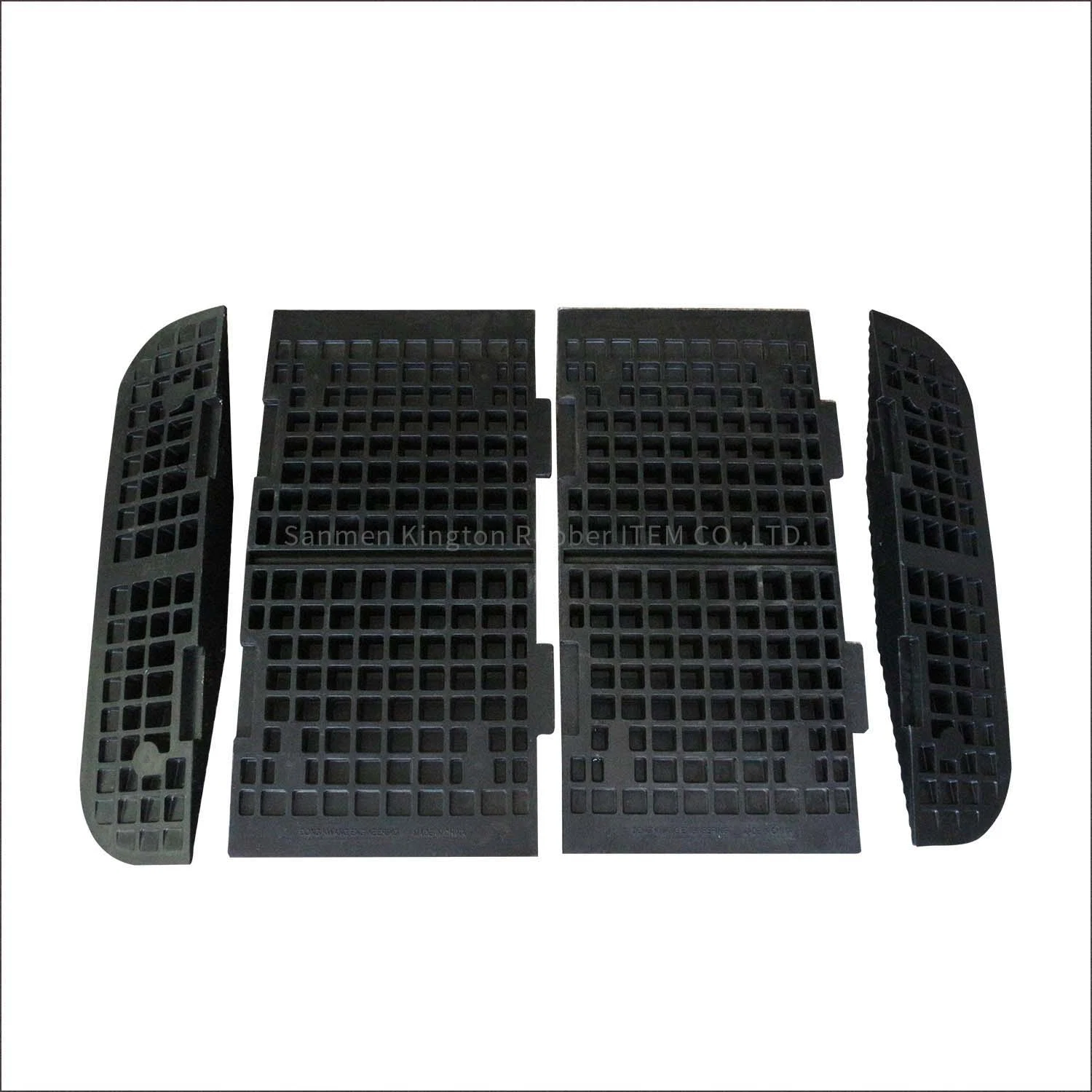 High Intensity One Way Road Speed Hump Rubber Speed Bump