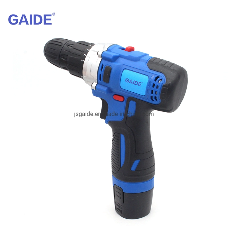 Drill Cordless 12V 2000mAh Two Batteries Toolbox Hand Drill