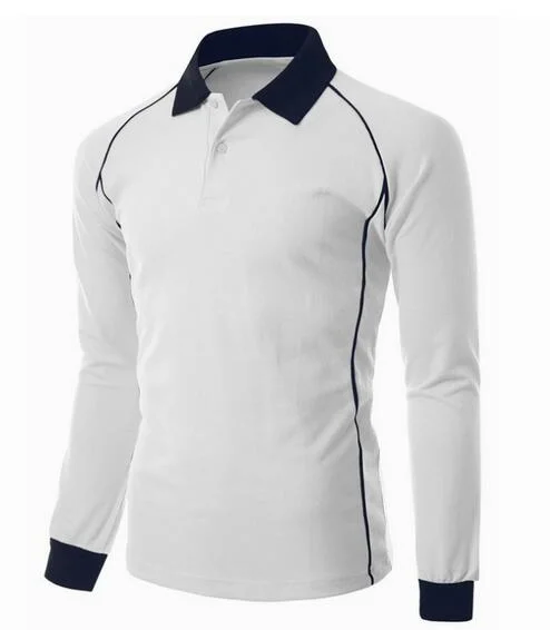 Custom Sublimated Polo Shirts Long Sleeve with Top Quality