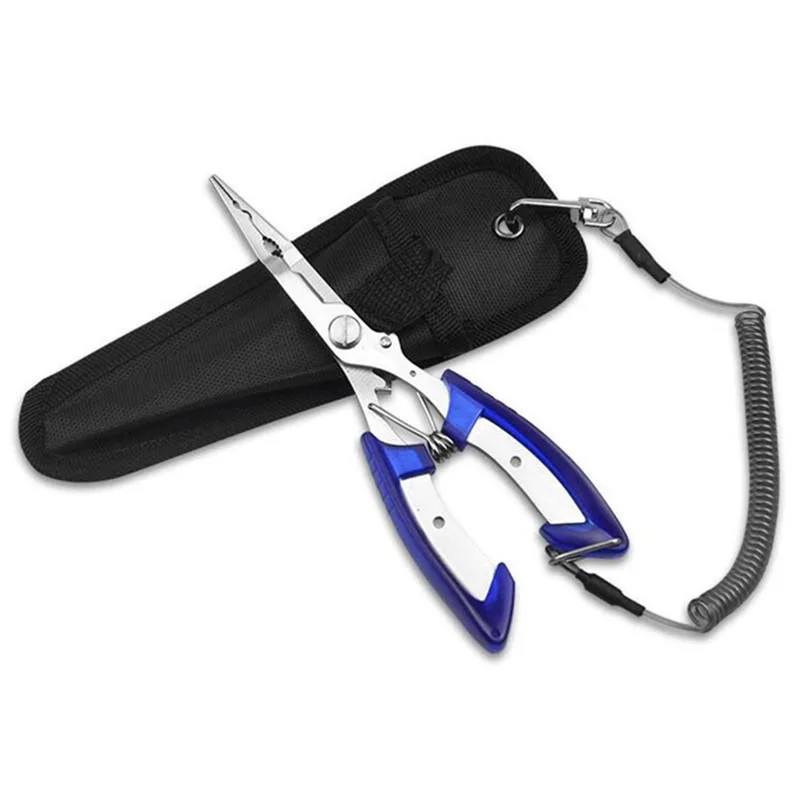 17*5.5cm Fishing Scissor, Lure Plier, Portable Bag, Tackle Tool, Fish Scissors