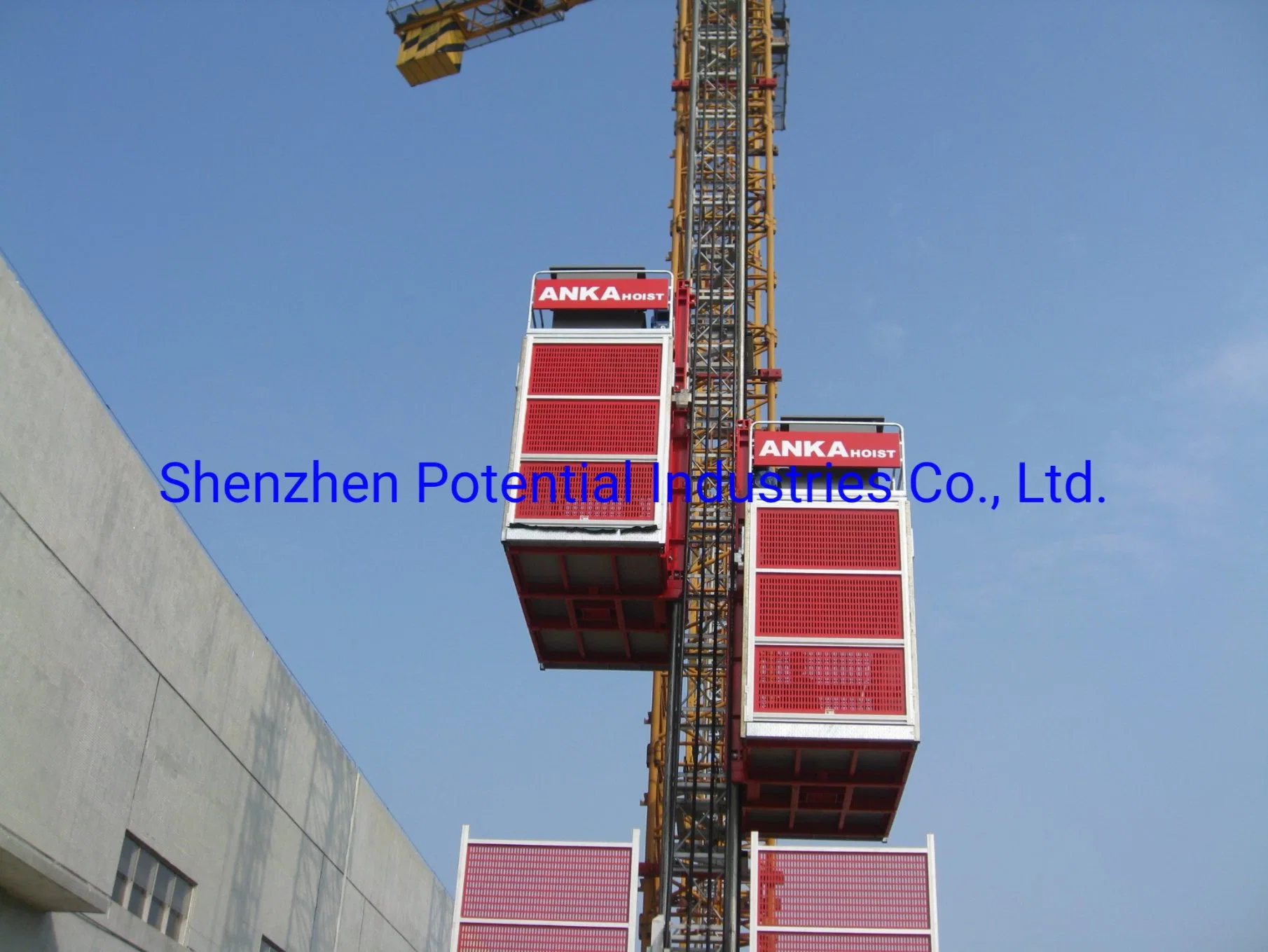 Building Construction Elevator Lift Passenger Hoist