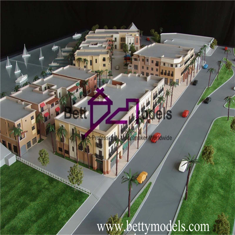 Seaside Resort Hotel Scale Model Building Custom Villa House Physical Models