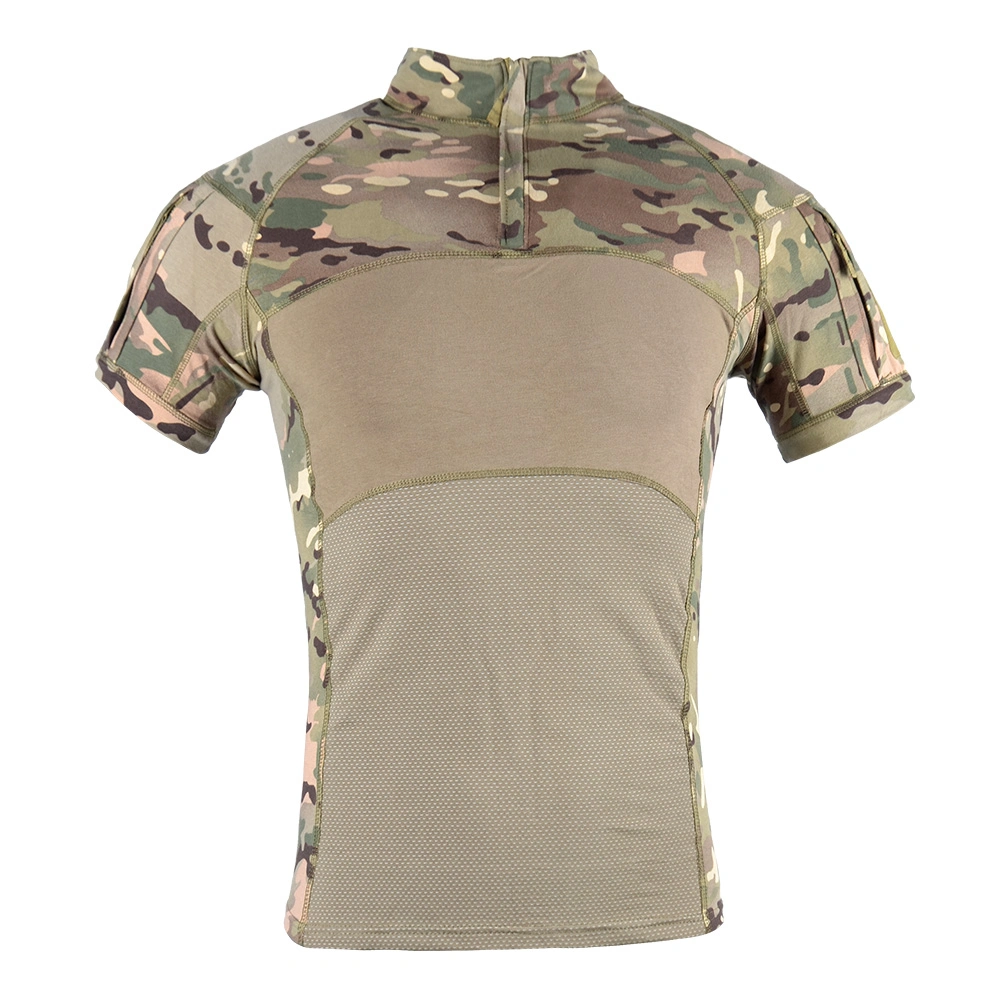 Desierto Digital Color Camuflaje Deportes Nuevo estilo rana Camiseta corta