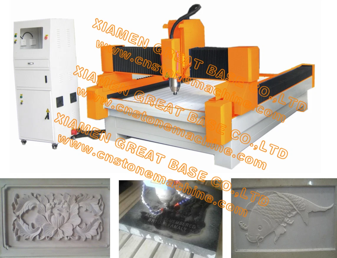 3D máquina de corte de gravura de pedra de granito