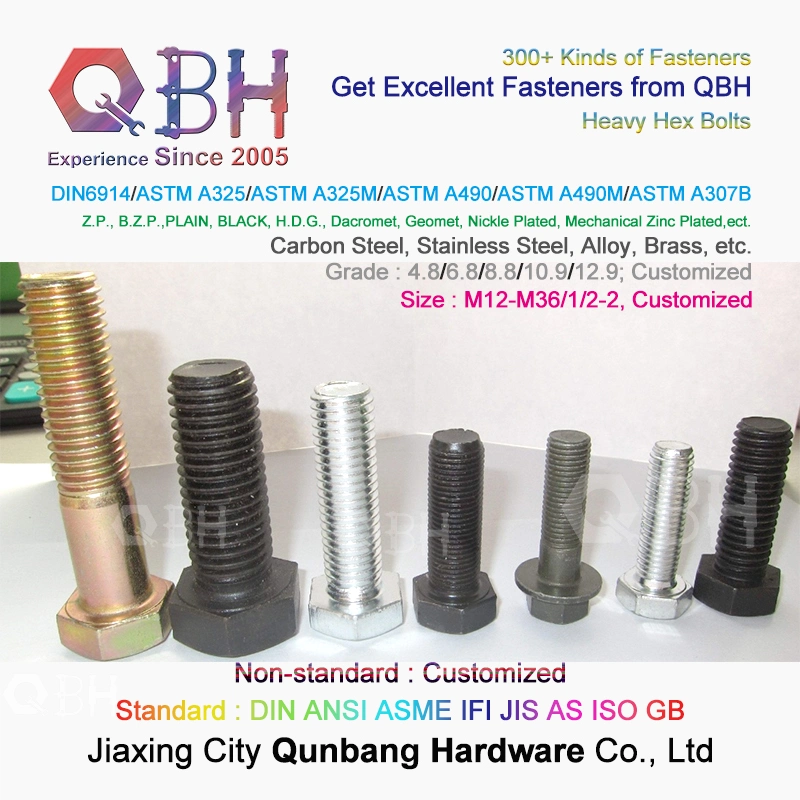 Qbh 15+ Years 300+ Furniture Industrial Steel Structure Construction Bridge Railway Ship Solar Panel Building Material Boat Automotive Auto Fastener Hardware