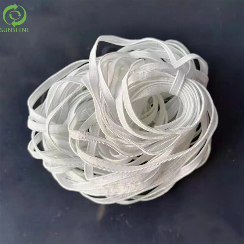 4mm Double Elastic Band for Bouffant Cap/Mob Cap/Shower Cap Elastic Tape