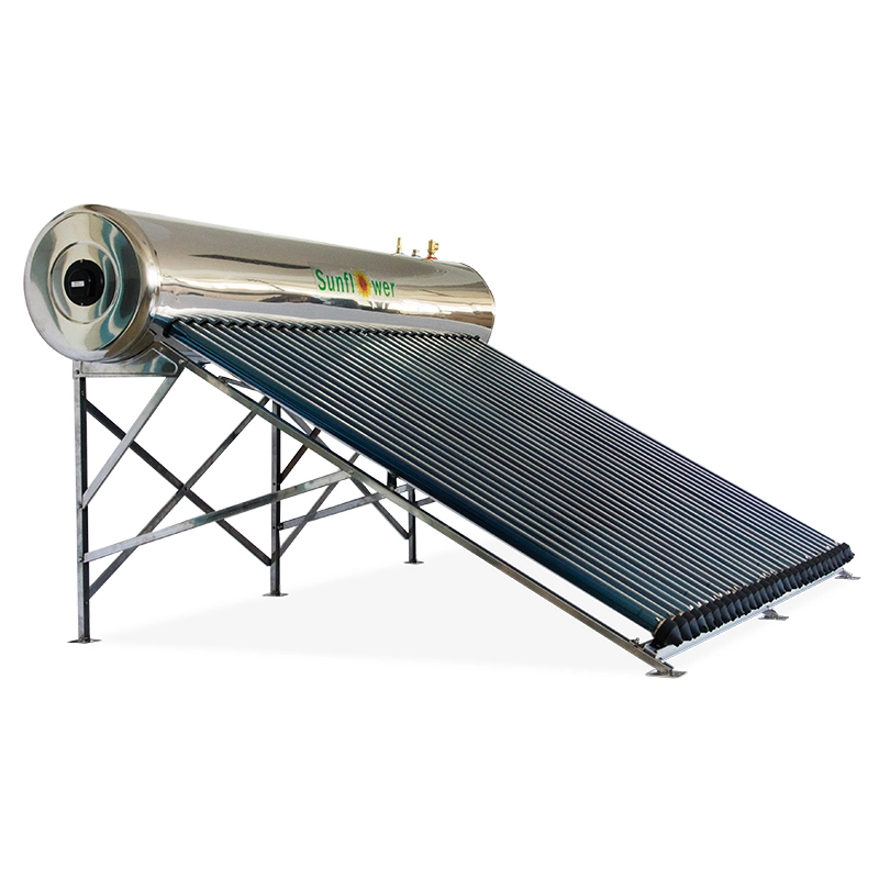 240L Integrated Compact Pressure Stainless Steel Solar Hot Water Heater for Residential House