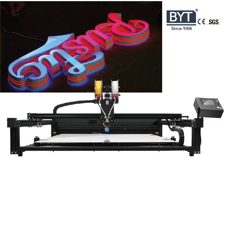 Printing LED Letters Sign Colorful for Signage Auto-Work Industrial 3D Printer