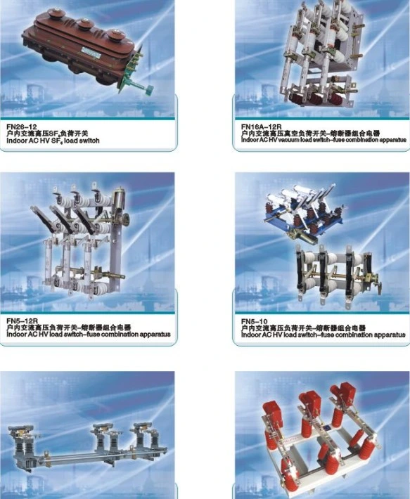 Fn5-12 Series Indoor AC Hv Load Switch-Fuse Combination Apparatus