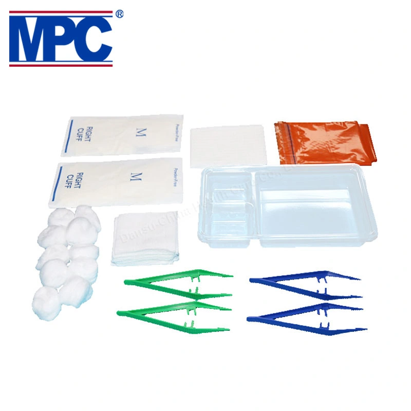 Medizinische Versorgung Einweg Wundpflege Dressing Kit Sterile Universal Dressing Paket