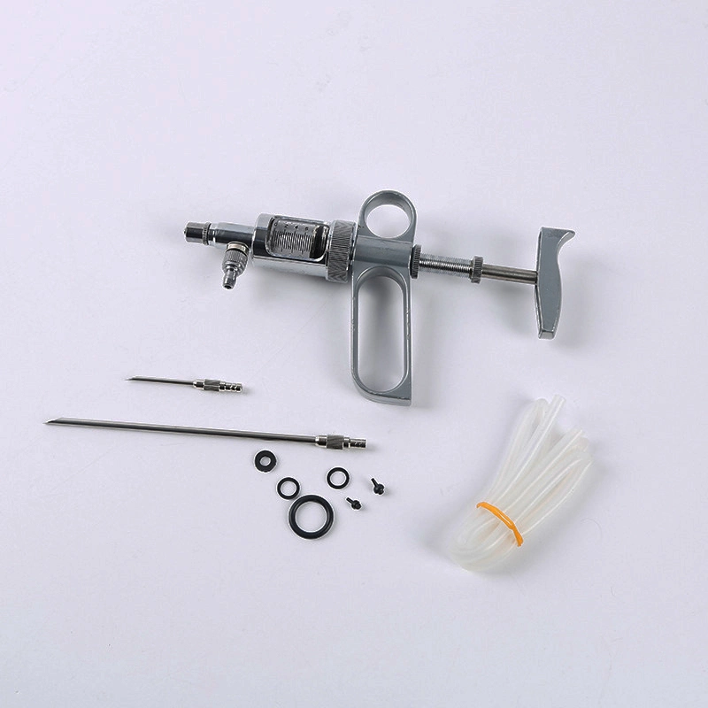 Fowl Livestock Poultry Pig Automatic Vaccinator Continuous Syringe Injector for Animal