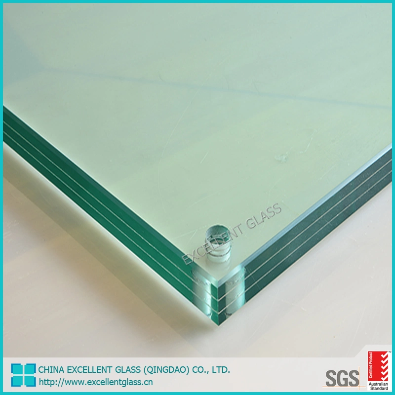 Chinesischer Lieferant Clear 8mm, 10mm 12mm Thick gehärtetem Glas für Schwimmbad Zaun Kunst Dekoratives Glas für Wanddekoration / Küche Splashback / Schränke / Tür