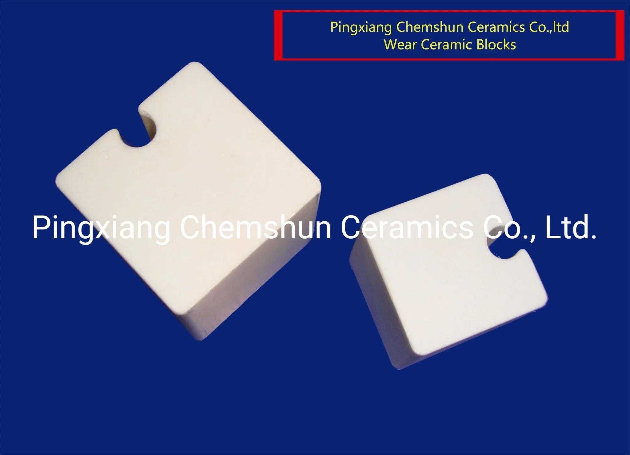 High Wear Resistance Aluminium Oxide Ceramic Block and Cubes Manufacturers