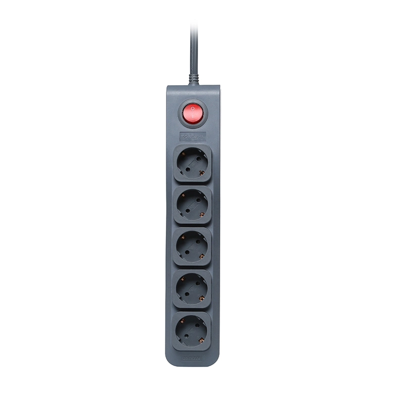 EU 3 Ways Extension Socket Electrical Power Strip