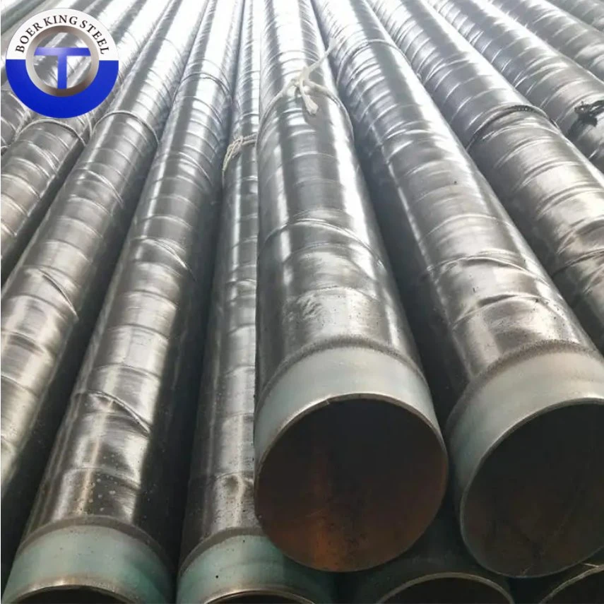 API 5L Gr. B X42 X46 X52 External 3PE Coated Internal Plastic Coating Seamless Steel Pipe