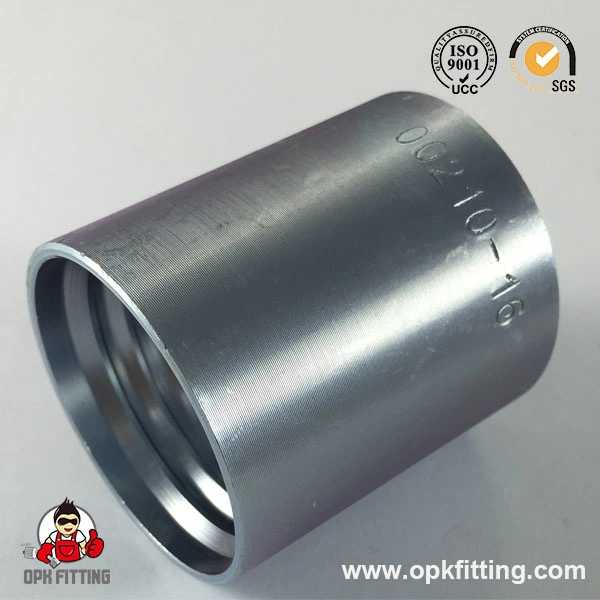 (00210) Crimping Ferrule Hydraulic Hose Fitting