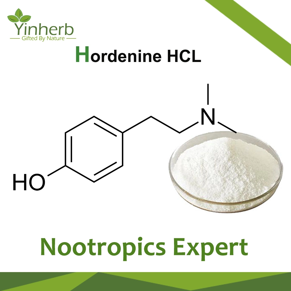 China Yinherb Chemical Raw Material Hordenine Hydrochloride Powder CAS 539-15-1 Hordenine HCl